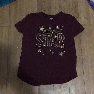 Maroon and gold comfy shirt